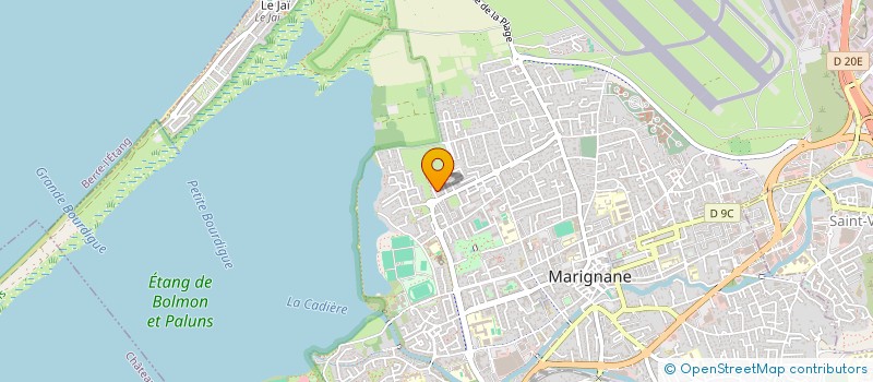 localisation de l'entreprise MONSIEUR ANTHONY CARLAT  MARIGNANE