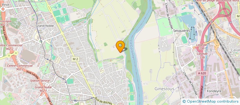 localisation de l'entreprise MONSIEUR ANTHONY CARLES  BEAUZELLE