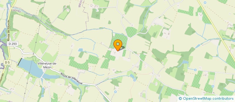 localisation de l'entreprise MONSIEUR ANTHONY CARLESSO  MEZIN