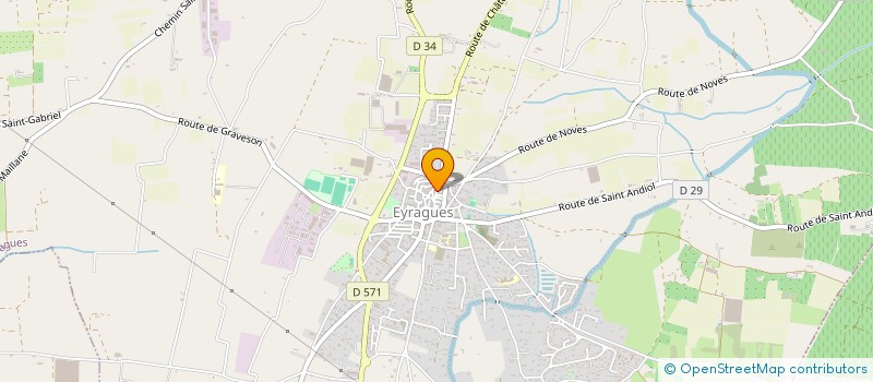 localisation de l'entreprise MONSIEUR ANTHONY CARLOTTI  EYRAGUES