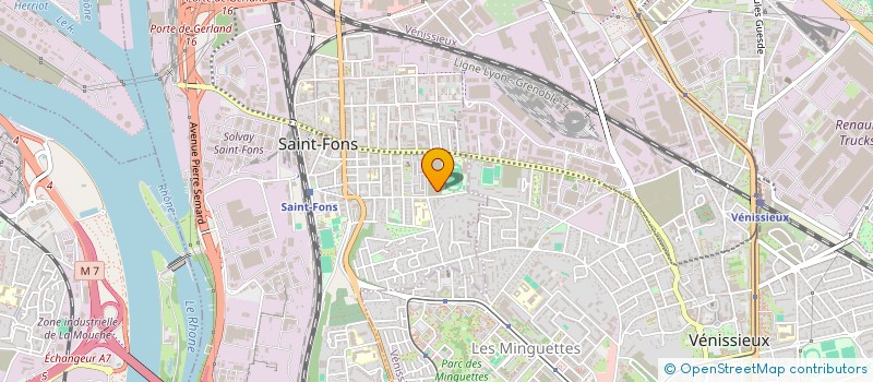 localisation de l'entreprise MONSIEUR ANTHONY CARPENTIER à SAINT-FONS