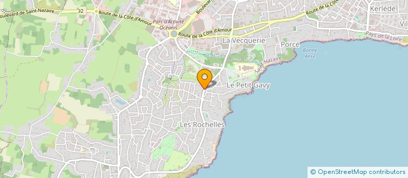 localisation de l'entreprise MONSIEUR ANTHONY CARRE  SAINT-NAZAIRE