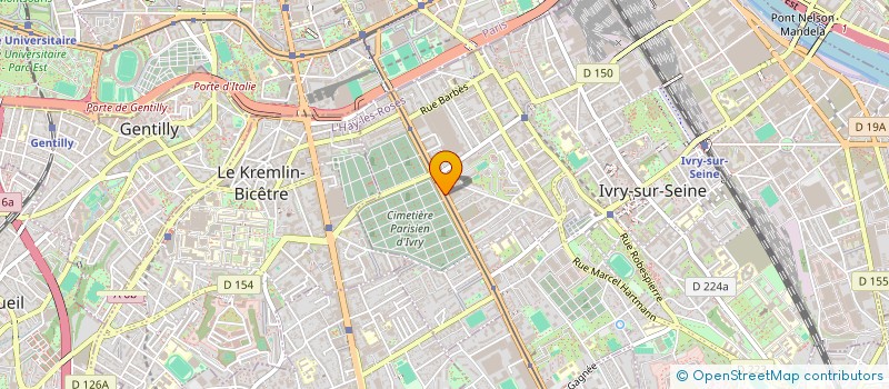 localisation de l'entreprise MONSIEUR ANTHONY CARRE  IVRY-SUR-SEINE