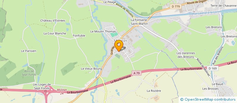 localisation de l'entreprise MONSIEUR ANTHONY CARVALHEIRO  MOLINET