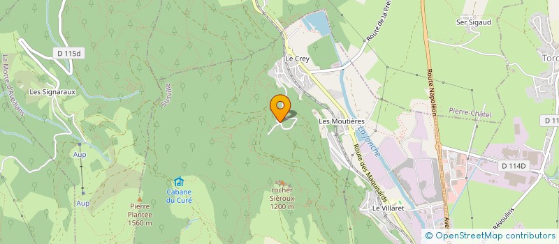 localisation de l'entreprise MONSIEUR ANTHONY CASALI  SUSVILLE