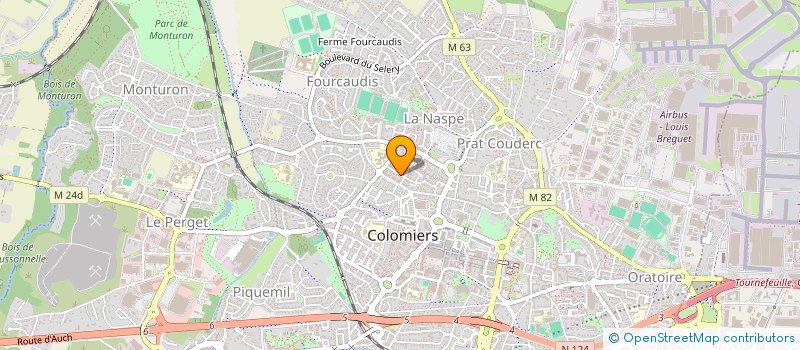 localisation de l'entreprise MONSIEUR ANTHONY CASCALES à COLOMIERS