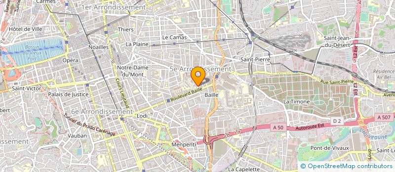 localisation de l'entreprise MONSIEUR ANTHONY CASCETTA à MARSEILLE