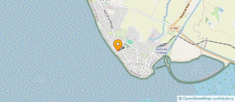 localisation de l'entreprise MONSIEUR ANTHONY CASIER à LE CROTOY