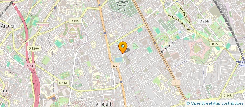 localisation de l'entreprise MONSIEUR ANTHONY CASTAGNE à VILLEJUIF