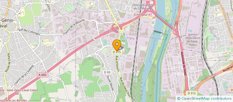 localisation de l'entreprise MONSIEUR ANTHONY CATANIA  IRIGNY