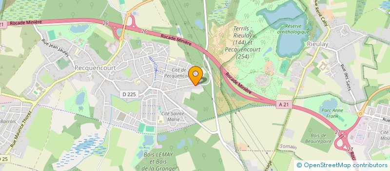 localisation de l'entreprise MONSIEUR ANTHONY CAUCHY  PECQUENCOURT