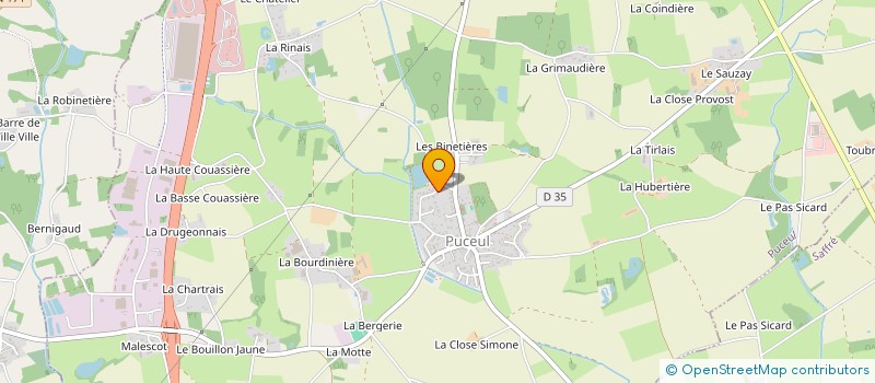 localisation de l'entreprise MONSIEUR ANTHONY CAZALIS-JOUANGROS  PUCEUL