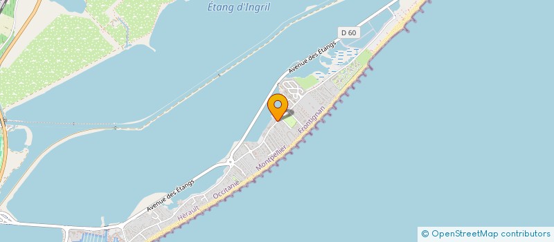 localisation de l'entreprise MONSIEUR ANTHONY CAZANAVE à FRONTIGNAN