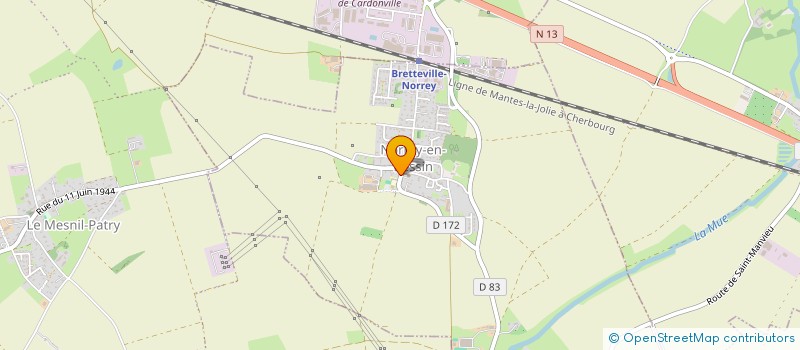 localisation de l'entreprise MONSIEUR ANTHONY CECCARELLI  BRETTEVILLE-SUR-ODON