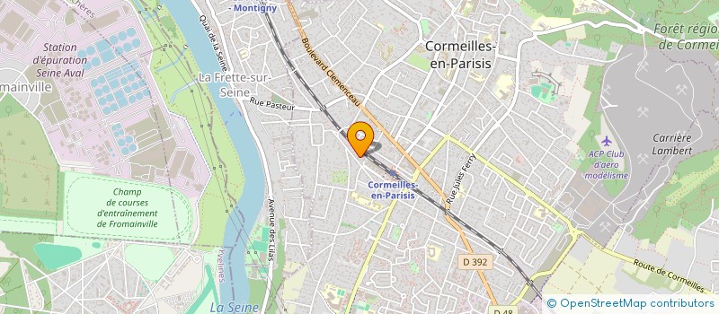 localisation de l'entreprise MONSIEUR ANTHONY CERVELLI-MASOTTI  CORMEILLES-EN-PARISIS