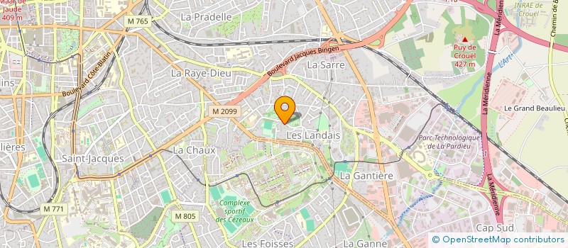 localisation de l'entreprise MONSIEUR ANTHONY CHAMBONNIERE  CLERMONT-FERRAND