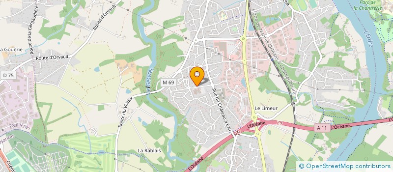 localisation de l'entreprise MONSIEUR ANTHONY CHAMPAGNE  LA CHAPELLE-SUR-ERDRE