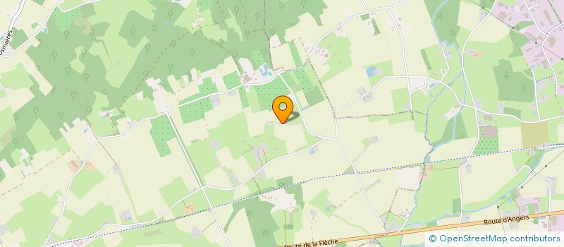 localisation de l'entreprise MONSIEUR ANTHONY CHAMPION  BAZOUGES CRE SUR LOIR