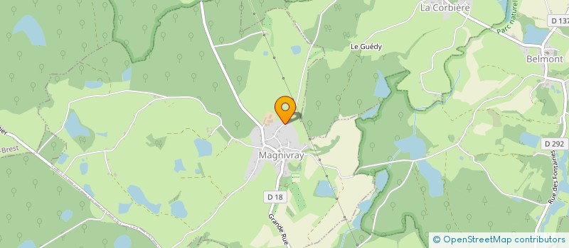 localisation de l'entreprise MONSIEUR ANTHONY CHAMPLOY  MAGNIVRAY