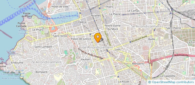 localisation de l'entreprise MONSIEUR ANTHONY CHANCLOU  MARSEILLE