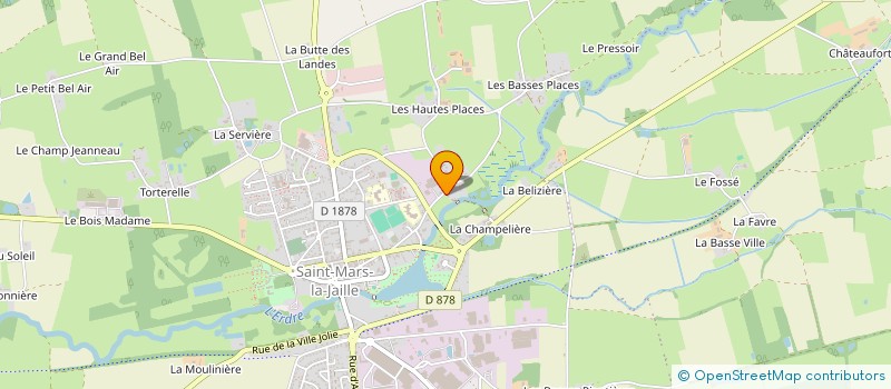 localisation de l'entreprise MONSIEUR ANTHONY CHAPALAIN  VALLONS-DE-L'ERDRE