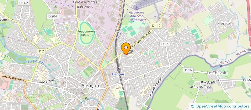 localisation de l'entreprise MONSIEUR ANTHONY CHAPELLIERE à ALENCON