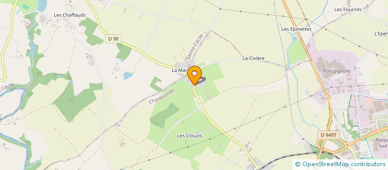 localisation de l'entreprise MONSIEUR ANTHONY CHARRIEAU à CHANTONNAY