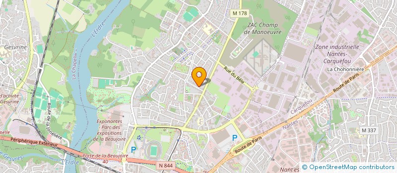 localisation de l'entreprise MONSIEUR ANTHONY CHARRIER  NANTES