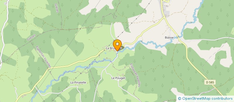 localisation de l'entreprise MONSIEUR ANTHONY CHASSAING à GREZES