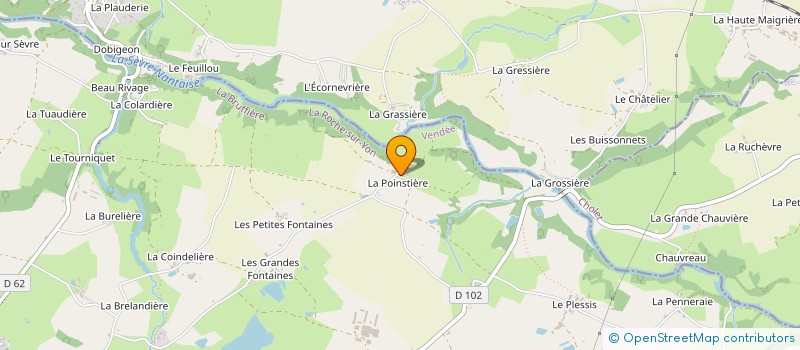 localisation de l'entreprise MONSIEUR ANTHONY CHAUVEAU à LA BRUFFIERE