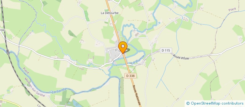 localisation de l'entreprise MONSIEUR ANTHONY CHAUVELIER  PIACE