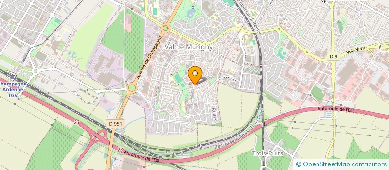 localisation de l'entreprise MONSIEUR ANTHONY CHEN  REIMS