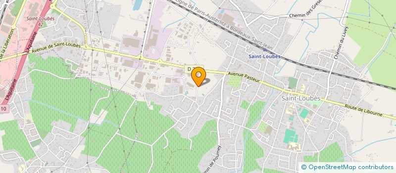 localisation de l'entreprise MONSIEUR ANTHONY CHENARD  SAINT-LOUBES