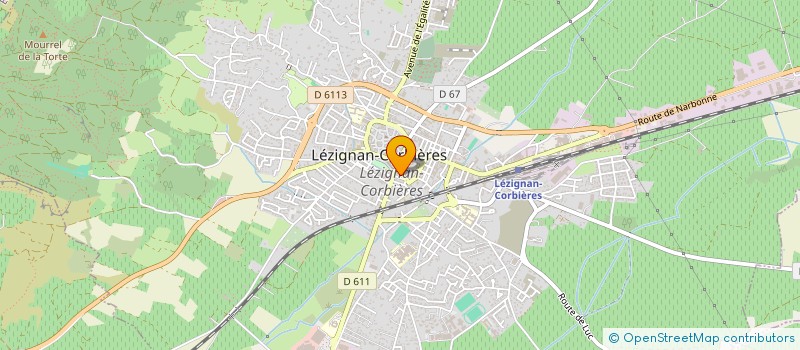 localisation de l'entreprise MONSIEUR ANTHONY CHERON  LEZIGNAN-CORBIERES