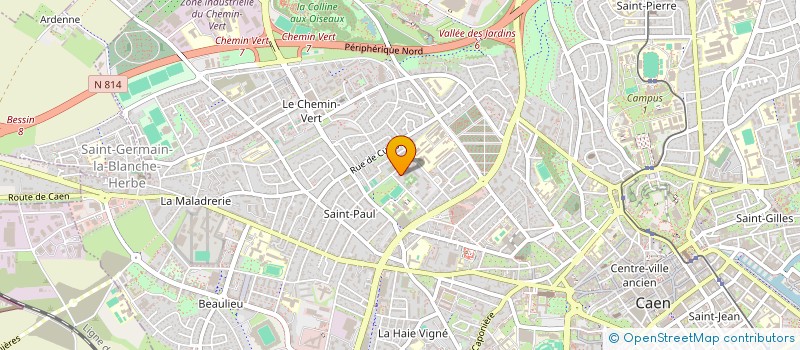 localisation de l'entreprise MONSIEUR ANTHONY CHESNEL à CAEN