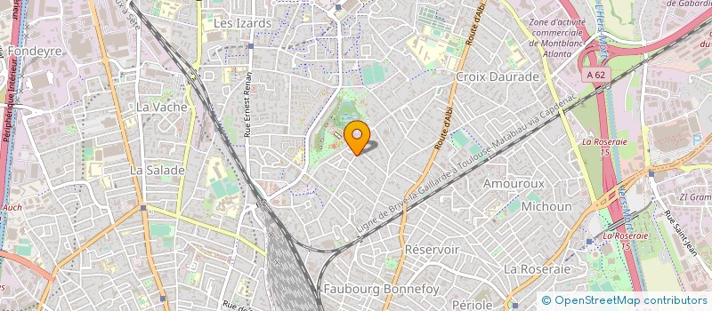 localisation de l'entreprise MONSIEUR ANTHONY CHIAPPA  TOULOUSE