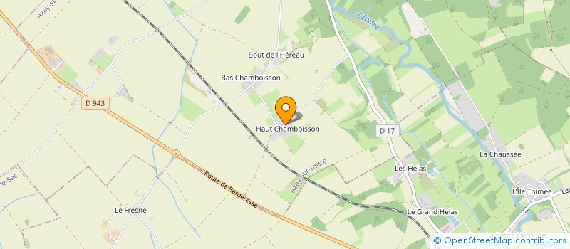 localisation de l'entreprise MONSIEUR ANTHONY CHICHERY  AZAY-SUR-INDRE