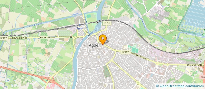localisation de l'entreprise MONSIEUR ANTHONY CHIFFRE à AGDE