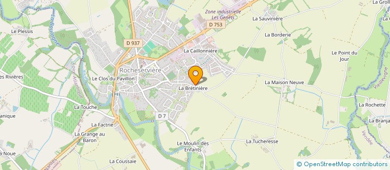 localisation de l'entreprise MONSIEUR ANTHONY CHILLY à ROCHESERVIERE