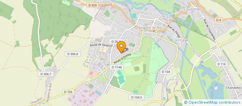 localisation de l'entreprise MONSIEUR ANTHONY CHMILEWSKY à NOGENT-LE-ROI
