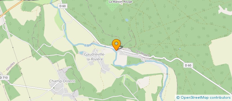 localisation de l'entreprise MONSIEUR ANTHONY CHOPIN  GAUDREVILLE-LA-RIVIERE