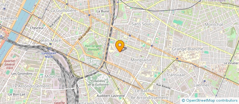 localisation de l'entreprise MONSIEUR ANTHONY CHOU  LYON