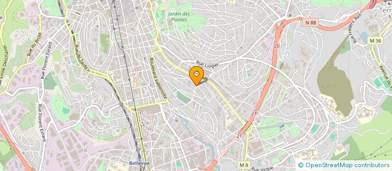 localisation de l'entreprise MONSIEUR ANTHONY CIVIER-ZAPATA  SAINT-ETIENNE