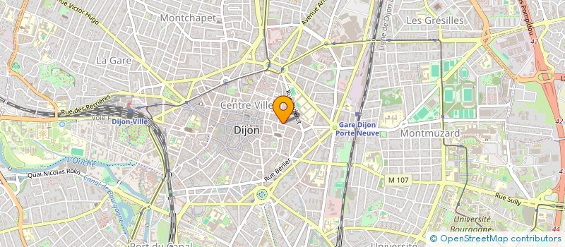 localisation de l'entreprise MONSIEUR ANTHONY CLAIN  DIJON