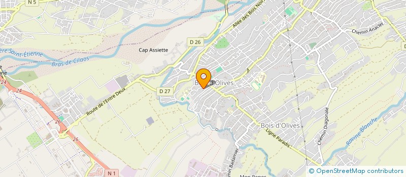 localisation de l'entreprise MONSIEUR ANTHONY CLAIN  SAINT-PIERRE