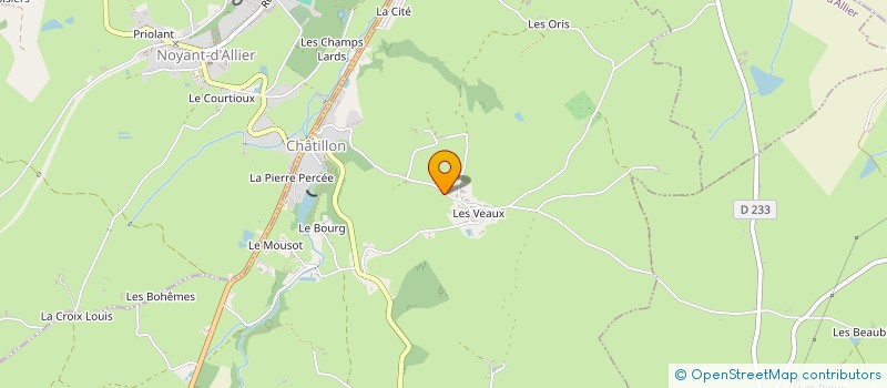 localisation de l'entreprise MONSIEUR ANTHONY CLEMENT  CHATILLON