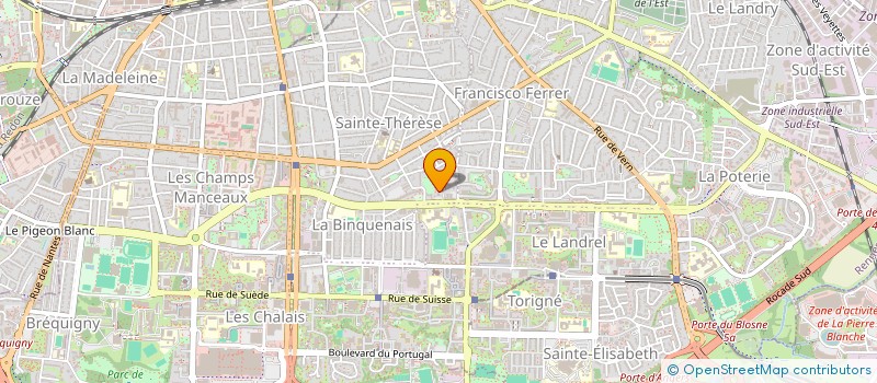 localisation de l'entreprise MONSIEUR ANTHONY CLERAN à RENNES