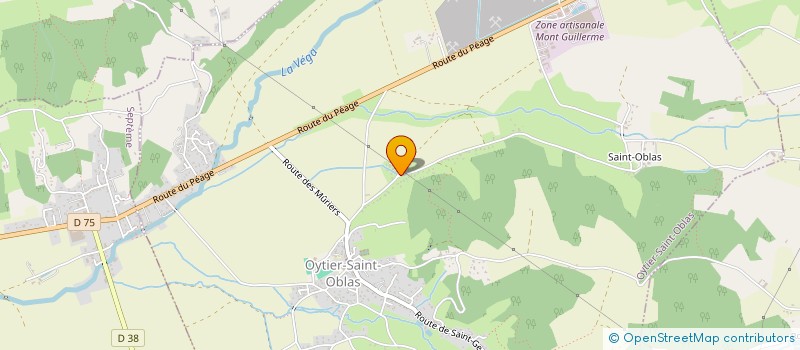 localisation de l'entreprise MONSIEUR ANTHONY CLERC-RENAUD  OYTIER-SAINT-OBLAS