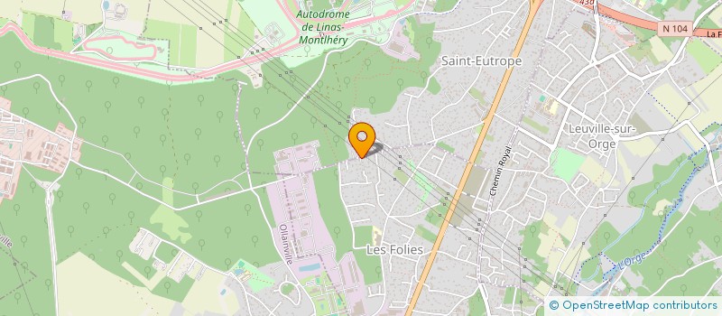 localisation de l'entreprise MONSIEUR ANTHONY COELHO à SAINT-GERMAIN-LES-ARPAJON