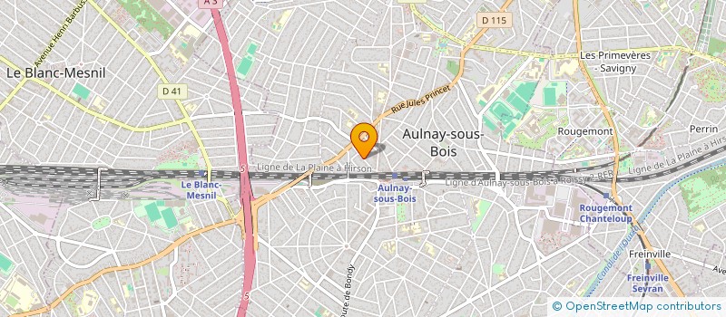 localisation de l'entreprise MONSIEUR ANTHONY COHEN à AULNAY-SOUS-BOIS